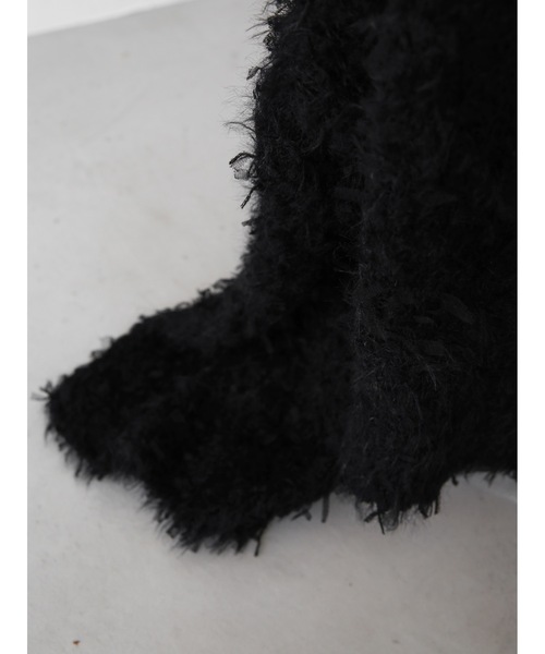 Katrin TOKYO(カトリーントーキョー)の「bell sleeve feather knit(ニット/セーター・レディース・ブルー/ブラック/アイボリー・XS/FREE)」の18枚目の写真