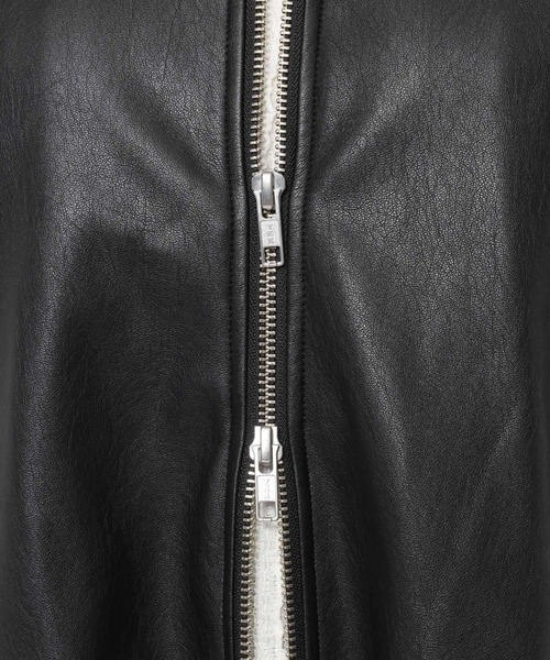 LOWRYS FARM(ローリーズファーム)の「レザーバルーンブルゾン 637617(ブルゾン・レディース・アイボリー/ブラック/ブラウン・FREE)」の12枚目の写真