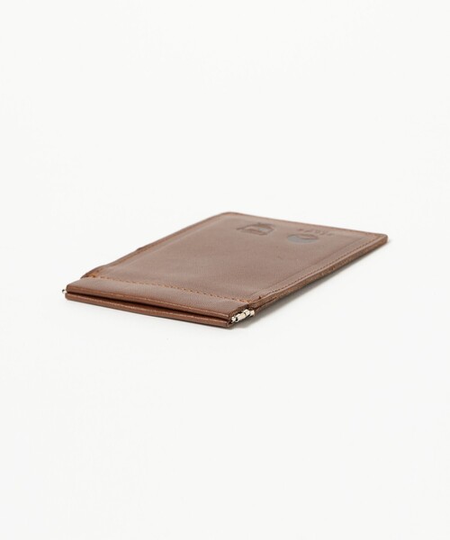 BEAMS JAPAN（ビームス　ジャパン）の「栃木レザー バネ口 ポーチ（カードケース・レディース・ブラック/ベージュ/レッド・ONE SIZE）」の8枚目の写真