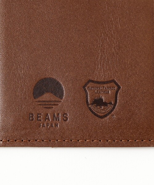 BEAMS JAPAN（ビームス　ジャパン）の「栃木レザー バネ口 ポーチ（カードケース・レディース・ブラック/ベージュ/レッド・ONE SIZE）」の9枚目の写真