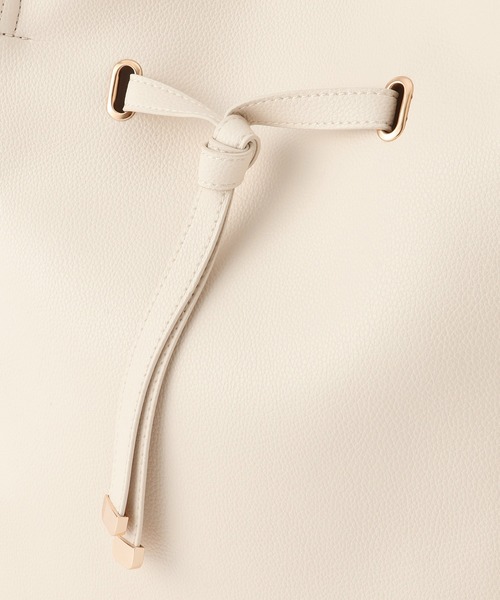 VIS(ビス)の「【復刻/WEB限定】フロントタイトートバッグ/A4対応,軽量(トートバッグ・レディース・ブラック/ブラウン/キナリ・FREE)」の21枚目の写真