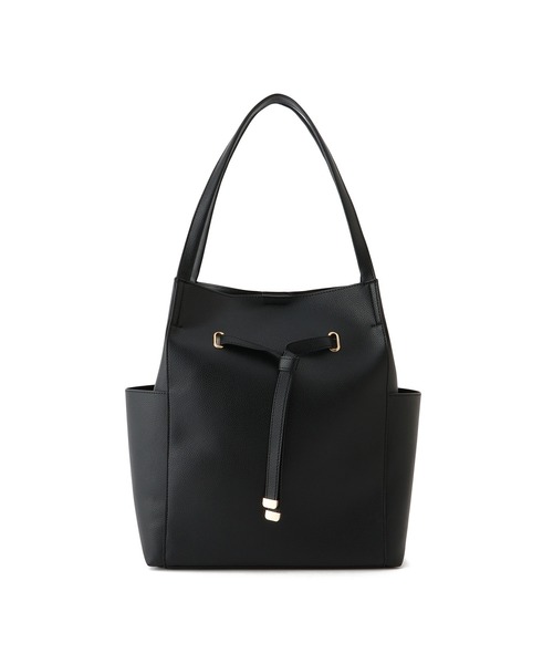 VIS(ビス)の「【復刻/WEB限定】フロントタイトートバッグ/A4対応,軽量(トートバッグ・レディース・ブラック/ブラウン/キナリ・FREE)」の13枚目の写真