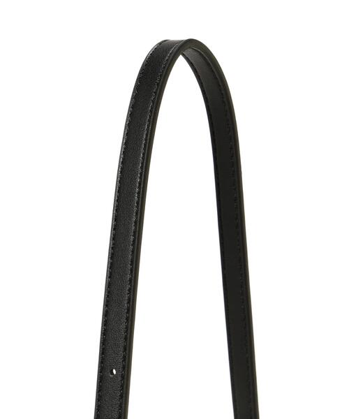 NATURAL BEAUTY BASIC（ナチュラルビューティーベーシック）の「◇フォールドボストンバッグ（ボストンバッグ・レディース・ダークブラウン/ブラック/オフホワイト・ﾌﾘ-）」の6枚目の写真