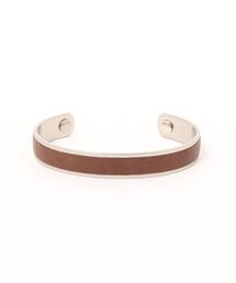 hobo（ホーボー）の「【hobo / ホーボー】BRASS BRACELET NARROW with HORSE LEATHER（ブレスレット）」