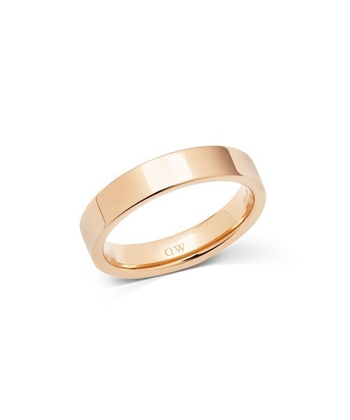 Line Ring Polished 4.5MM ポリッシュ仕上げ ローズゴールド／ゴールド