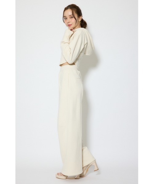 rienda（リエンダ）の「【セットアップ対応】ビスチェディティールフードスウェット　春服（スウェット・レディース・杢グレー/アイボリー/ブラック・FREE）」の19枚目の写真