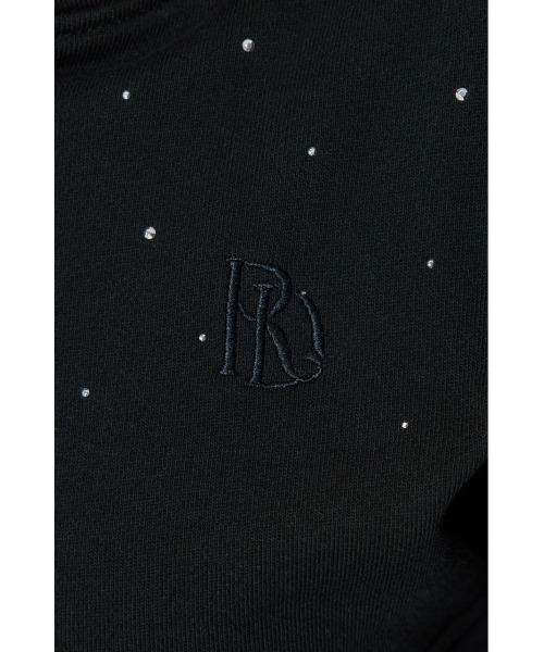 rienda（リエンダ）の「【セットアップ対応】ビスチェディティールフードスウェット　春服（スウェット・レディース・杢グレー/アイボリー/ブラック・FREE）」の11枚目の写真