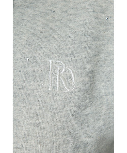 rienda（リエンダ）の「【セットアップ対応】ビスチェディティールフードスウェット　春服（スウェット・レディース・杢グレー/アイボリー/ブラック・FREE）」の6枚目の写真