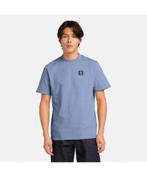 半袖 ウーブン バッジ Tシャツ メンズ