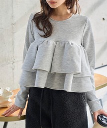 KOBE LETTUCE | フリルポンチトップス(スウェット)