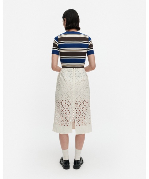 marimekko(マリメッコ)の「Nokkeluus Keidas / Skirt(スカート・レディース・ホワイト・36/34/38)」の7枚目の写真