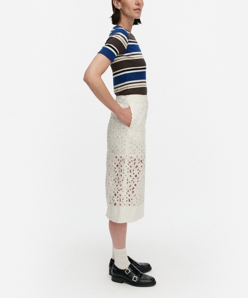 marimekko(マリメッコ)の「Nokkeluus Keidas / Skirt(スカート・レディース・ホワイト・36/34/38)」の8枚目の写真