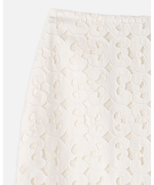 marimekko(マリメッコ)の「Nokkeluus Keidas / Skirt(スカート・レディース・ホワイト・36/34/38)」の4枚目の写真