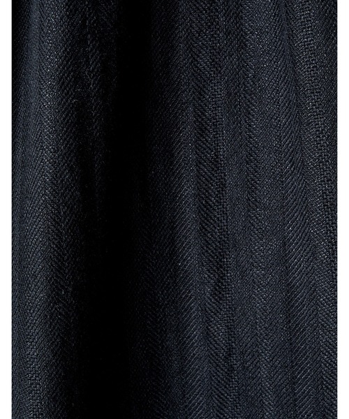 RUMCHE(ラムシェ)の「Gathered Tuck Wide Trousers / ギャザータックワイドパンツ(スラックス・レディース・ブラック/ベージュ・FREE)」の7枚目の写真