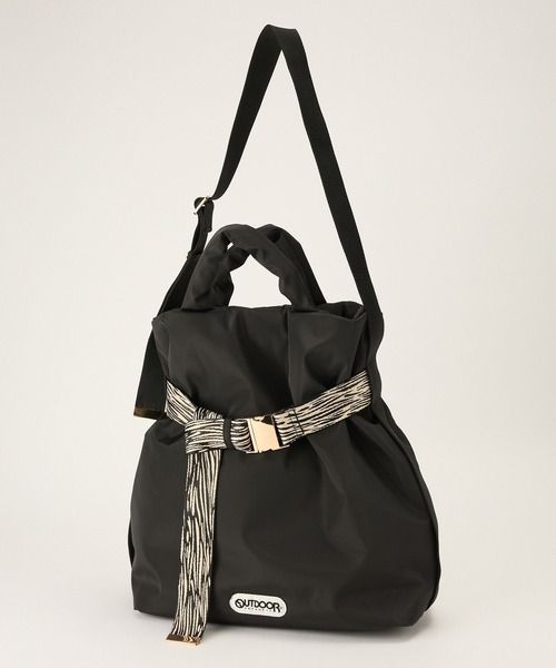 OUTDOOR PRODUCTS（アウトドアプロダクツ）の「BARNYARDSTORM / OUTDOORPRODUCTS / ビッグトート【WEB限定】（トートバッグ・レディース・ブラック/ブラック系その他4/ホワイト系その他・FREE）」の12枚目の写真