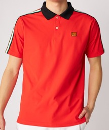 LOUDMOUTH/ラウドマウス ゴルフウェア ベーシック ECO マイクロカノコ 吸汗速乾 UVカット 半袖シャツ