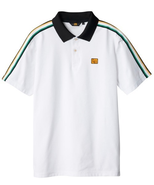 Loudmouth（ラウドマウス）の「LOUDMOUTH/ラウドマウス ゴルフウェア ベーシック ECO マイクロカノコ 吸汗速乾 UVカット 半袖シャツ（Tシャツ/カットソー・メンズ・ブラック/ライトグリーン/ホワイト/レッド・3L/LL/M/L）」の22枚目の写真