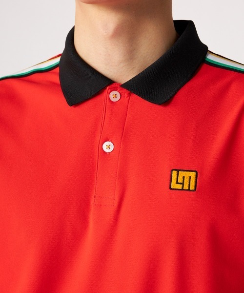 Loudmouth（ラウドマウス）の「LOUDMOUTH/ラウドマウス ゴルフウェア ベーシック ECO マイクロカノコ 吸汗速乾 UVカット 半袖シャツ（Tシャツ/カットソー・メンズ・ブラック/ライトグリーン/ホワイト/レッド・3L/LL/M/L）」の20枚目の写真