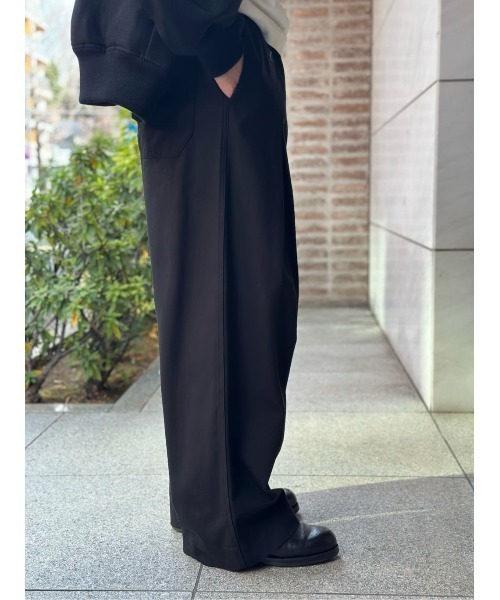onegravity(ワングラビティ)の「onegravity / ボックスプリーツ ワイドレッグパンツ(その他パンツ・メンズ・ブラック・MEDIUM/LARGE)」の13枚目の写真