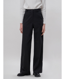 THEMITTEN（ザ・ミトン）の「Bark linen pants (black)（スラックス）」