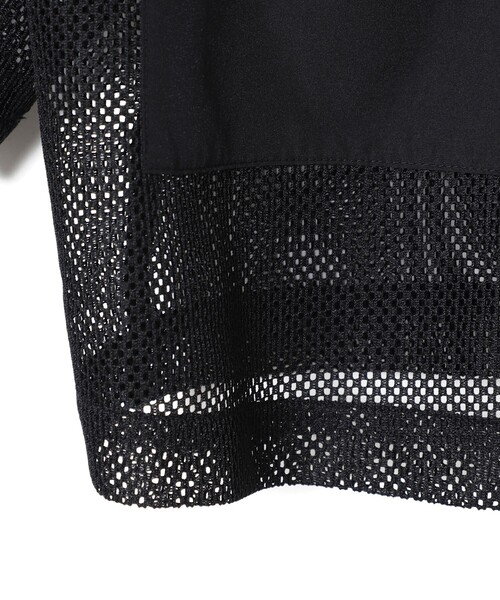Ray BEAMS（レイビームス）の「【7/31再値下げ】メッシュ クロップド シャツ（シャツ/ブラウス・レディース・ブラック/ホワイト・ONE SIZE）」の16枚目の写真