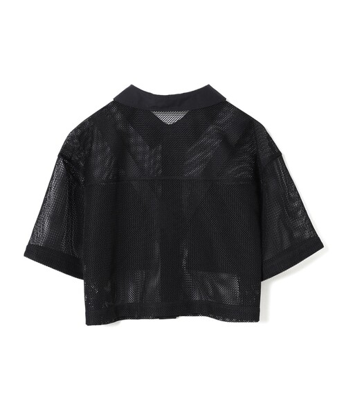 Ray BEAMS（レイビームス）の「【7/31再値下げ】メッシュ クロップド シャツ（シャツ/ブラウス・レディース・ブラック/ホワイト・ONE SIZE）」の19枚目の写真