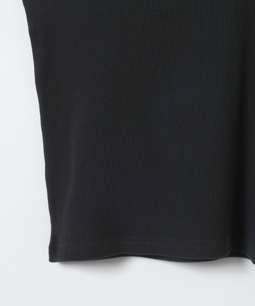 JEANASIS(ジーナシス)の「コットンリブヘンリータンク/663088(タンクトップ・レディース・ブラック/ホワイト/レッド/グレー・FREE)」の8枚目の写真