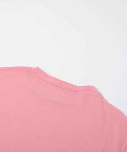 URBAN CHERRY（アーバンチェリー）の「ハートレコードプリントチュールドッキングTシャツ（Tシャツ/カットソー・キッズ・ピンク/ホワイト/ブラック・150cm/140cm/130cm/120cm/110cm）」の17枚目の写真