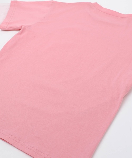 URBAN CHERRY（アーバンチェリー）の「ハートレコードプリントチュールドッキングTシャツ（Tシャツ/カットソー・キッズ・ピンク/ホワイト/ブラック・150cm/140cm/130cm/120cm/110cm）」の18枚目の写真
