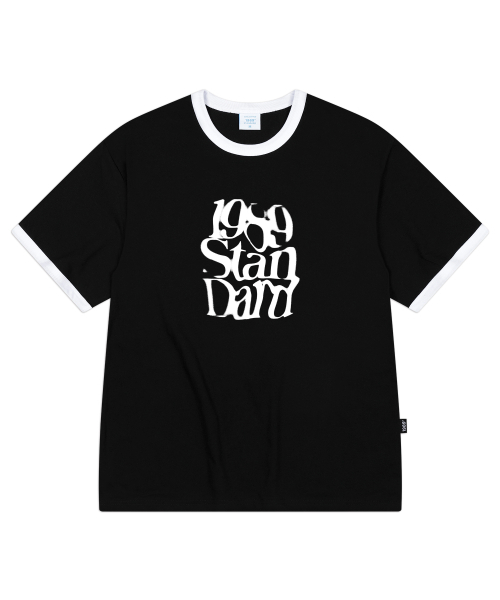 1989STANDARD(1989スタンダード)の「ILLUSION クールコットンリンガー半袖(SRSSTD-0072)(Tシャツ/カットソー・メンズ・ライトグレー/ブラック/アイボリー/ブルー・LARGE/MEDIUM/X-LARGE)」の7枚目の写真