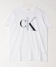 Calvin Klein | Calvin Klein / カルバンクライン ss text monogram crewneck tee 半袖クルーネックTシャツ(Tシャツ/カットソー)