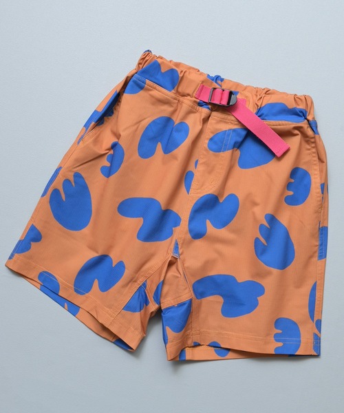 MARKEY'S(マーキーズ)の「総柄メッシュクライミングショートパンツ/セットアップ可(その他パンツ・キッズ・ピンク/チャコール/ブラウン/ネイビー・100/150/90/140/130/120/110)」の3枚目の写真