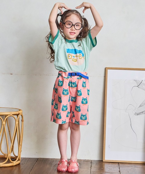 MARKEY'S(マーキーズ)の「総柄メッシュクライミングショートパンツ/セットアップ可(その他パンツ・キッズ・ピンク/チャコール/ブラウン/ネイビー・100/150/90/140/130/120/110)」の20枚目の写真