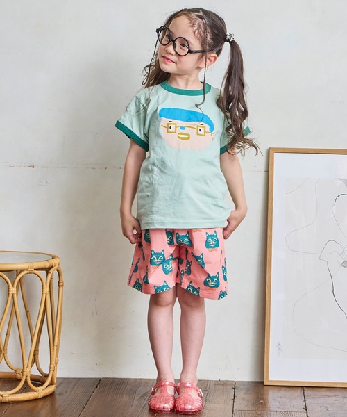 MARKEY'S(マーキーズ)の「総柄メッシュクライミングショートパンツ/セットアップ可(その他パンツ・キッズ・ピンク/チャコール/ブラウン/ネイビー・100/150/90/140/130/120/110)」の21枚目の写真