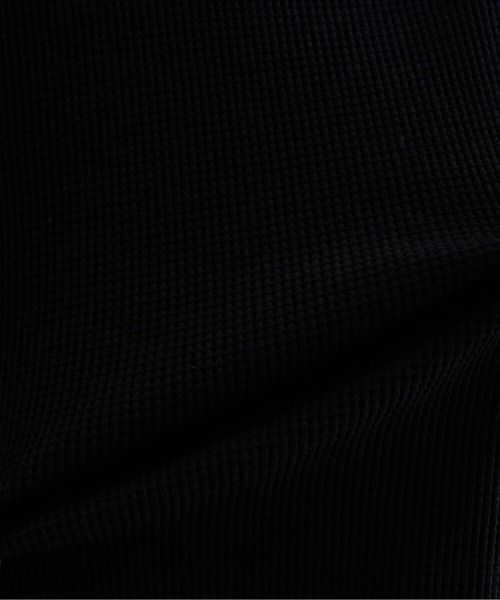 epnok(エプノック)の「ワッフルヘンリーネック半袖Tee(Tシャツ/カットソー・メンズ・ブラック系その他/グレー/ブラック・SMALL/MEDIUM/LARGE)」の11枚目の写真