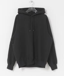 オーバーサイズ」に該当するパーカー（ブラック/黒色系）ファッション