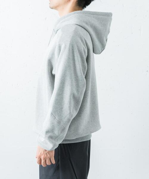 NEW BALANCE(ニューバランス)の「NEW BALANCE NB GREYオーバーサイズフーディー(パーカー・メンズ・ブラウン系その他/グレー/ブラック・X-LARGE/LARGE/MEDIUM)」の5枚目の写真