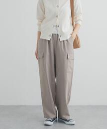 URBAN RESEARCH DOORS | トロミカーゴイージーパンツ｜春服/ウエストゴム/カジュアル/お出かけ(その他パンツ)