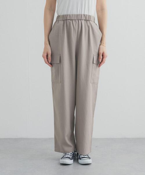 URBAN RESEARCH DOORS（アーバンリサーチドアーズ）の「トロミカーゴイージーパンツ（その他パンツ・レディース・ベージュ系その他/カーキ・SMALL/MEDIUM）」の10枚目の写真