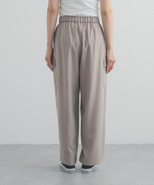 URBAN RESEARCH DOORS（アーバンリサーチドアーズ）の「トロミカーゴイージーパンツ（その他パンツ・レディース・ベージュ系その他/カーキ・SMALL/MEDIUM）」の12枚目の写真