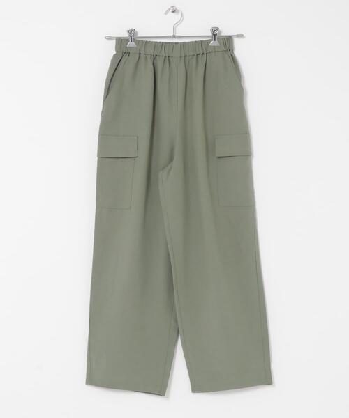 URBAN RESEARCH DOORS(アーバンリサーチドアーズ)の「トロミカーゴイージーパンツ|春服/ウエストゴム/カジュアル/お出かけ(その他パンツ・レディース・ベージュ系その他/カーキ・SMALL/MEDIUM)」の22枚目の写真