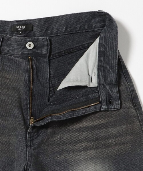 BEAMS HEART(ビームスハート)の「ブラスト ワイドデニム ショーツ(その他パンツ・メンズ・ブラック/ネイビー・SMALL/LARGE/MEDIUM)」の8枚目の写真