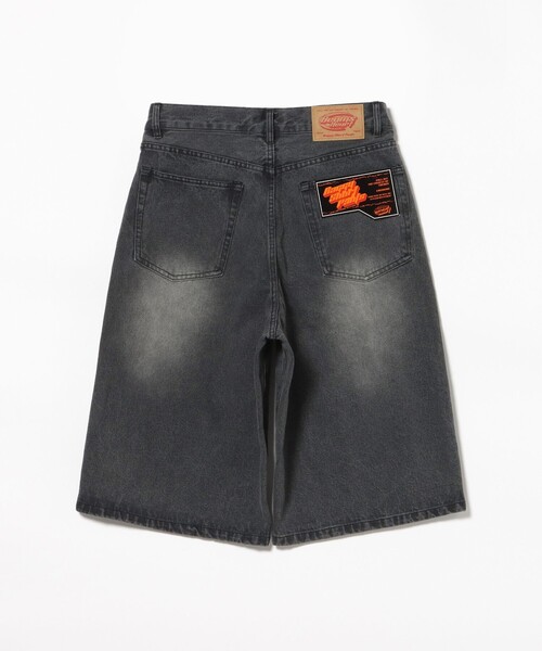 BEAMS HEART(ビームスハート)の「ブラスト ワイドデニム ショーツ(その他パンツ・メンズ・ブラック/ネイビー・SMALL/LARGE/MEDIUM)」の10枚目の写真