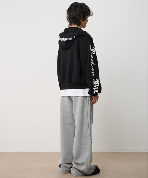 AsRiRe(アスリレイ)の「26ss Sleeve Logo Oversized Hoodie /スリーブロゴオーバーサイズパーカー(パーカー・メンズ・グレー/ブラック・L)」の9枚目の写真