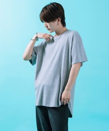 ラウンドヘム 半袖Tシャツ