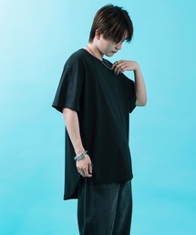 ラウンドヘム 半袖Tシャツ