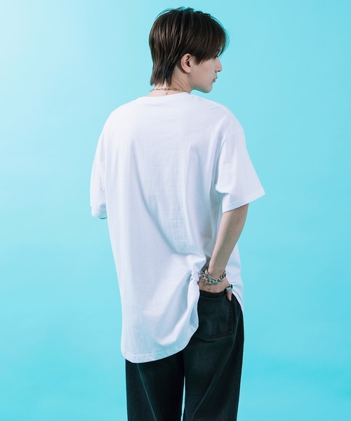 improves(インプローブス)の「ラウンドヘム 半袖Tシャツ(Tシャツ/カットソー・メンズ・杢グレー/ブラック/ホワイト・X-LARGE/LARGE/MEDIUM)」の6枚目の写真