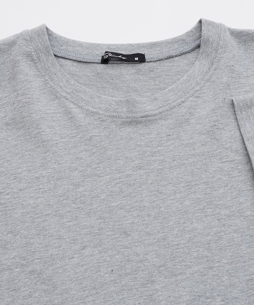 improves(インプローブス)の「ラウンドヘム 半袖Tシャツ(Tシャツ/カットソー・メンズ・杢グレー/ブラック/ホワイト・X-LARGE/LARGE/MEDIUM)」の14枚目の写真