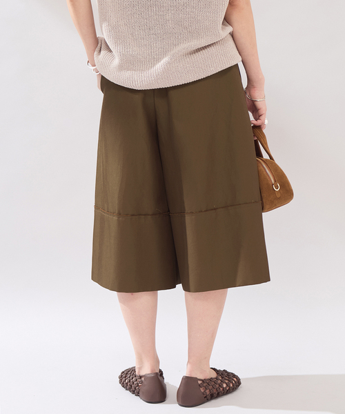 JOURNAL STANDARD（ジャーナルスタンダード）の「【osedit】チノワイドマッキンキュロット（チノパンツ・レディース・ブラック/ブラウン・36/38）」の22枚目の写真