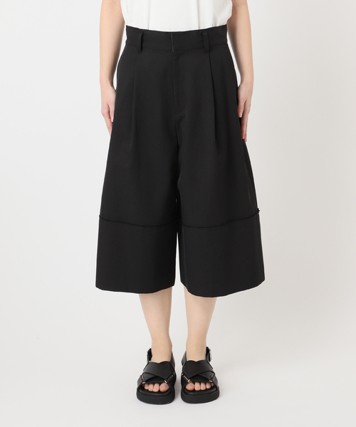 JOURNAL STANDARD（ジャーナルスタンダード）の「【osedit】チノワイドマッキンキュロット（チノパンツ・レディース・ブラック/ブラウン・36/38）」の18枚目の写真